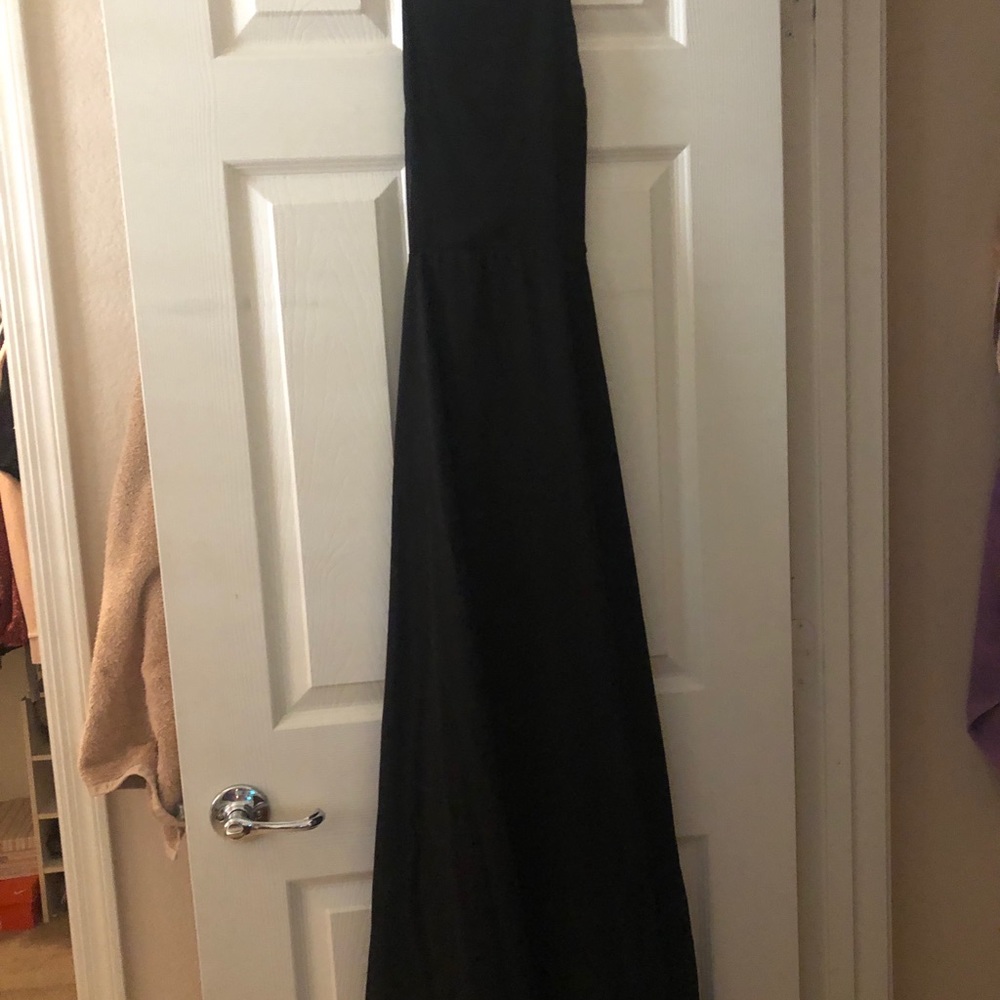 long black dress